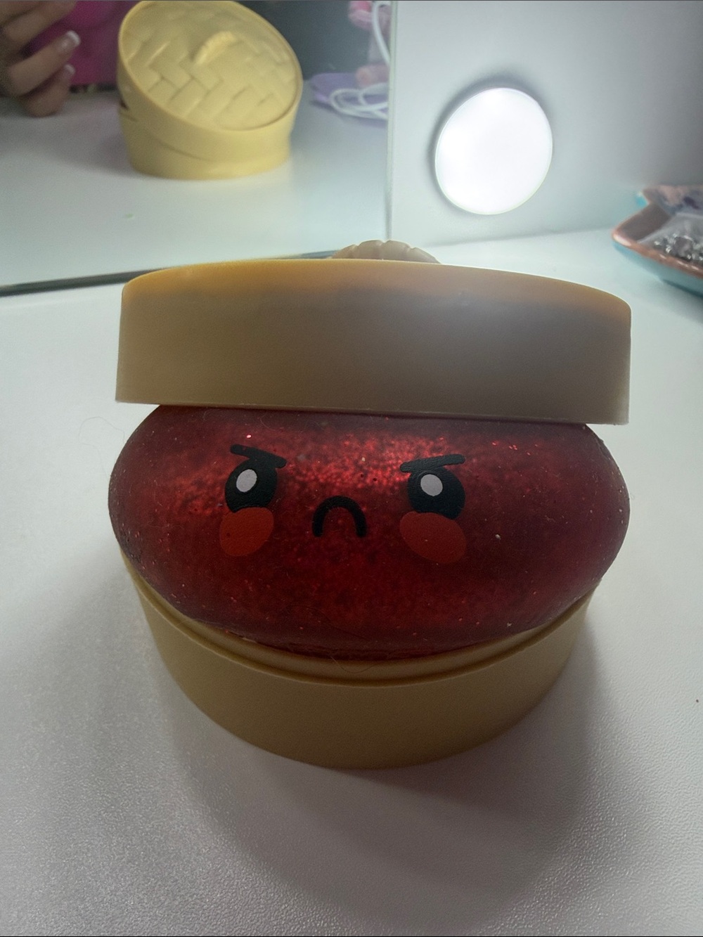 Real RMS angry glitter dumpling